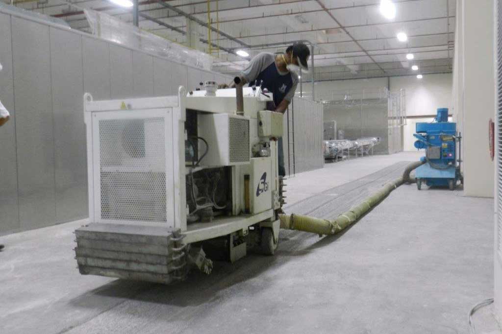 Concrete Parana Milling | SGI Engineering Technology | leading surface preparation, rectification and refurbishment specialist